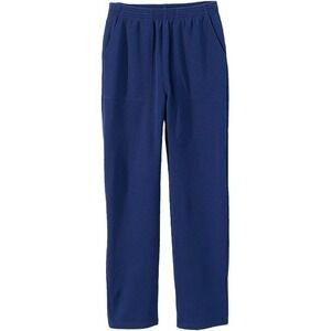 Silvert's Women's Pull-On Adaptive Elastic Waist Textured Pants SV063 - Navy - M